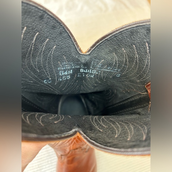 Vintage Code West 80s Cowboy Boots - Picture 11 of 14